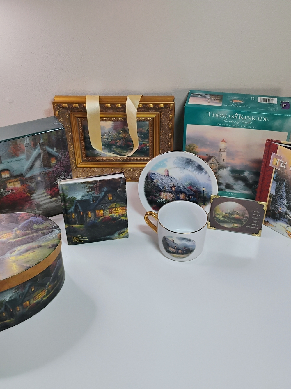 Thomas Kinkade 10 Pieces Decorative Collectible Set